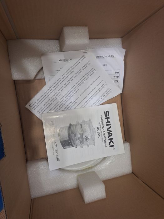 Пароварка , 1000 Вт Shivaki