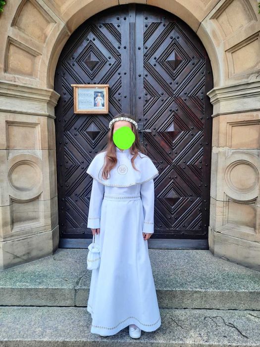 Alba komunijna dla dziewczynki