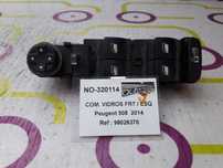 Comando de Vidros Frt / Esq Peugeot 508 de 2014 - Ref : 98026370 - NO320114