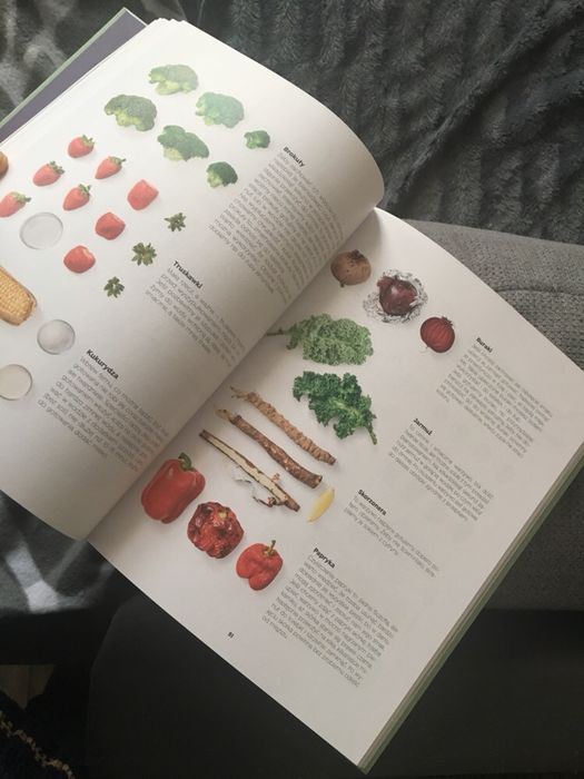 Ksiàżka Jeść zdrowiej warzywa i owoce.