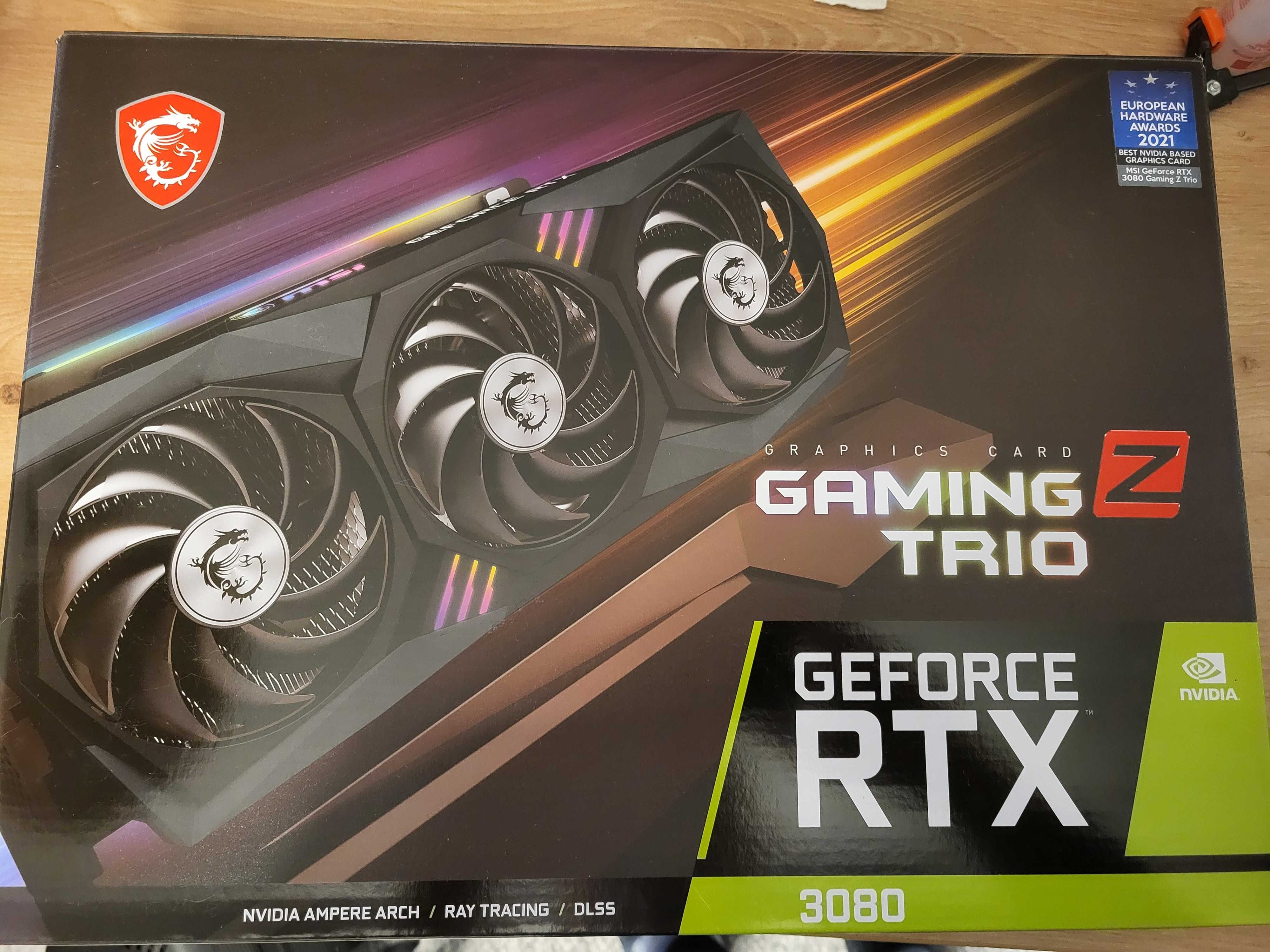 MSI Nvidia Geforce RTX 3080 10GB Gaming Z Trio Gwarancja