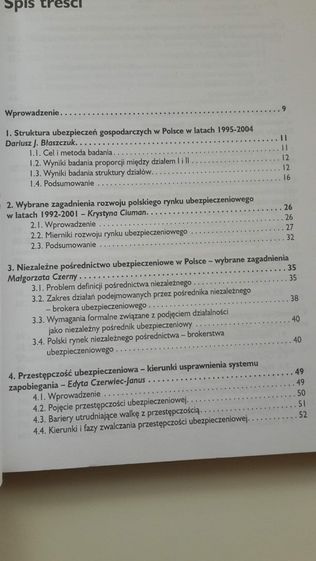 Ubezpieczenia wobec procesów globalizacji, 2003