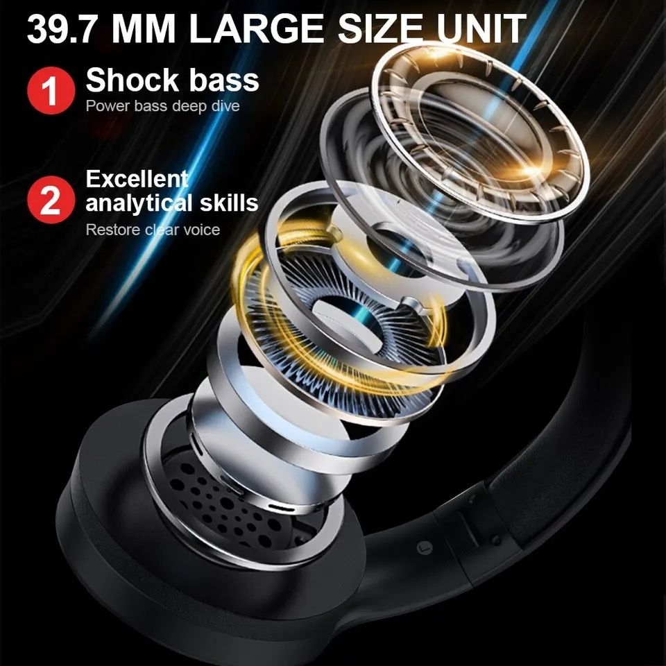 Беспроводные наушники Siindoo JH-919 Stereo Bluetooth 5.1 174 Черный