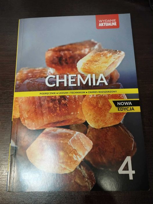 Chemia podręcznik. WSIP, część 4, zakres rozszerzony