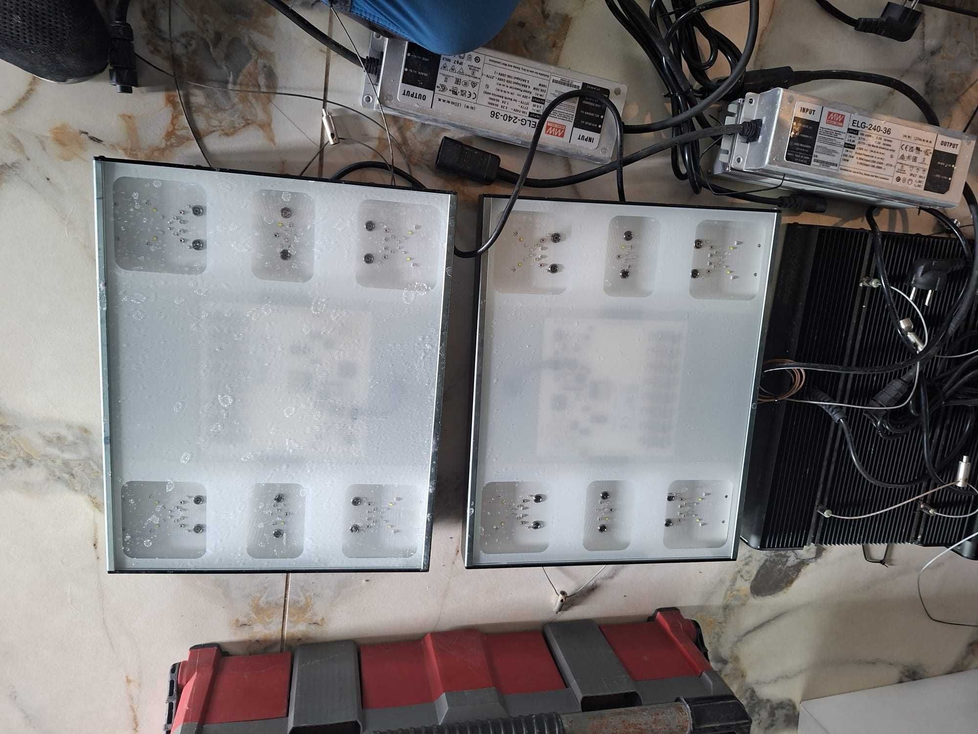 Lampy LED Pacific Sun Alpha 215W + Zasilacze Mean Well