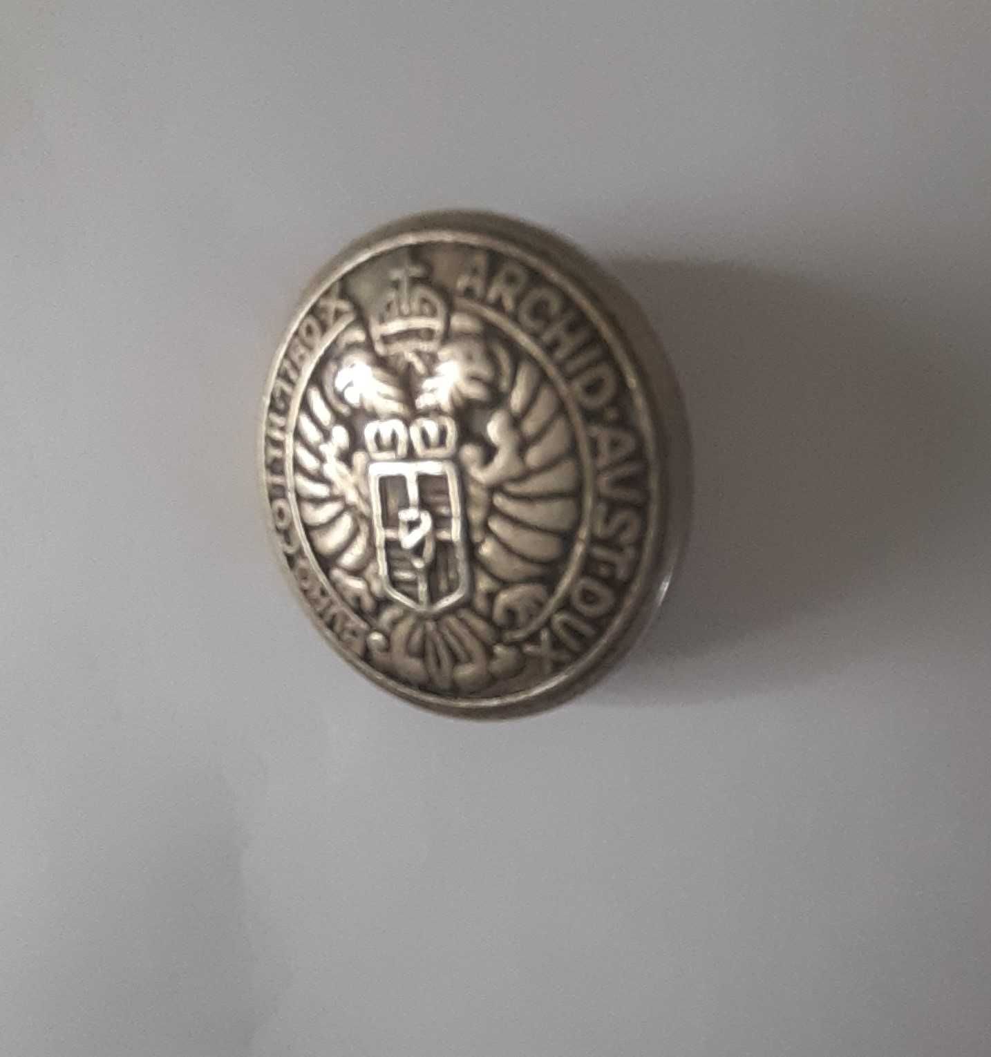 Botão Casaco Antigo (Archid Avst Dux Burg Co Tyr 1780 X)