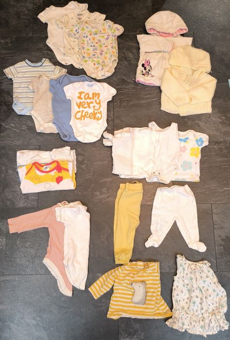 Пакет одягу на дівчинку 0-1 рік/ боді для новонароджених/немовлята