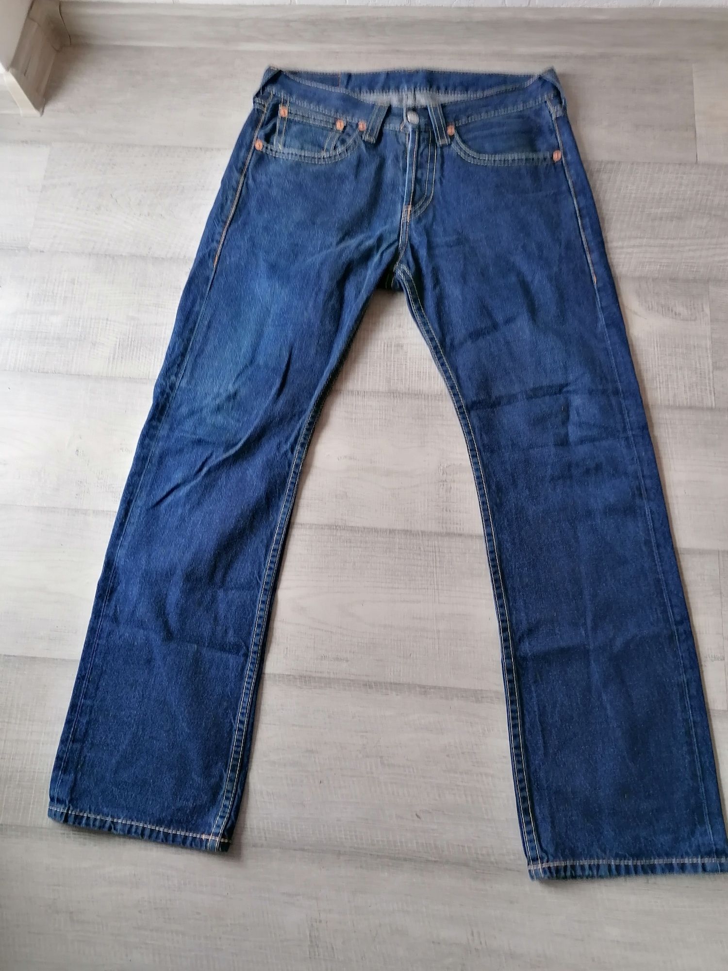 Spodnie męskie jeans LEVIS 34/34 pas 88-90cm