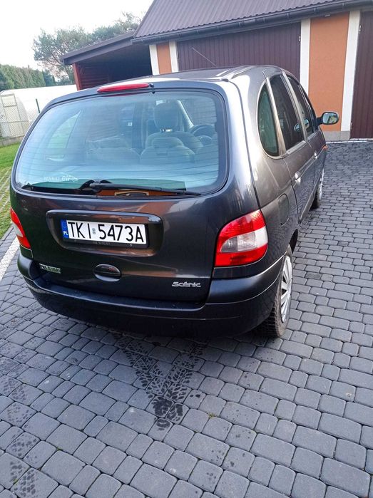 Renault Scenic 1.6, benzyna, 2002, grafitowy metalic