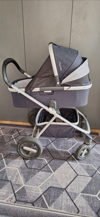 Wózek 3 w 1 Nuna Ivvi Savi i fotelik Nuna Pipa