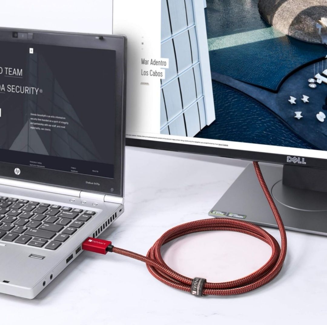 Kabel DisplayPort 4K DP 4K 60Hz 2k 165Hz 2m