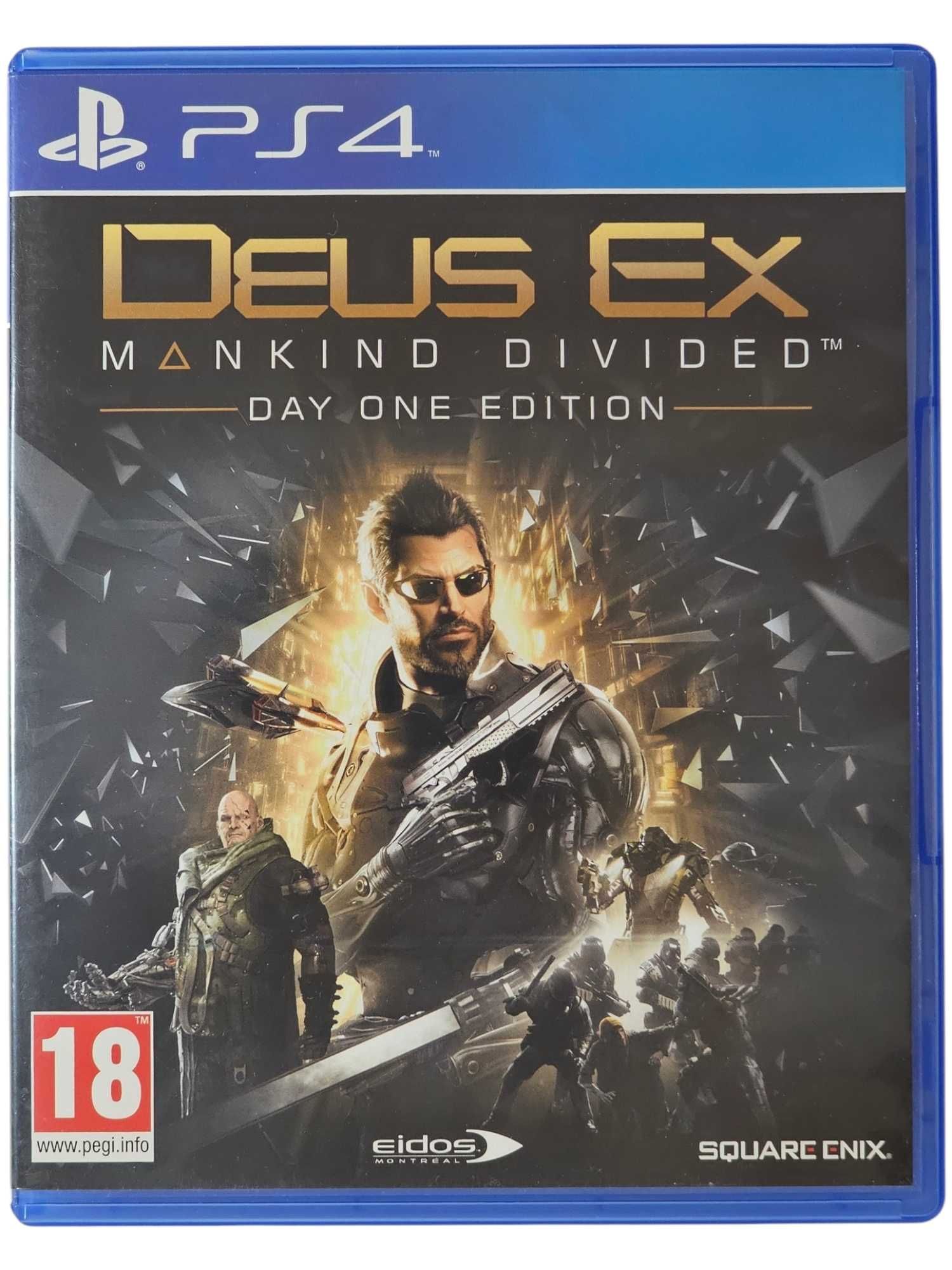DEUS EX Rozłam Ludzkości | GRA PS4 | PlayStation 4 | PL