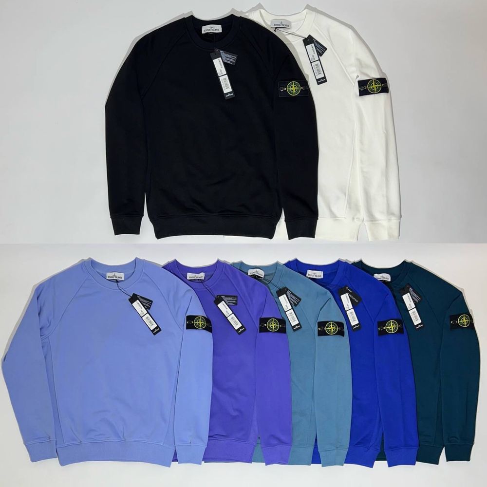 Кофта Stone Island | Світшот Стон Айленд Чоловічий | Унісекс
