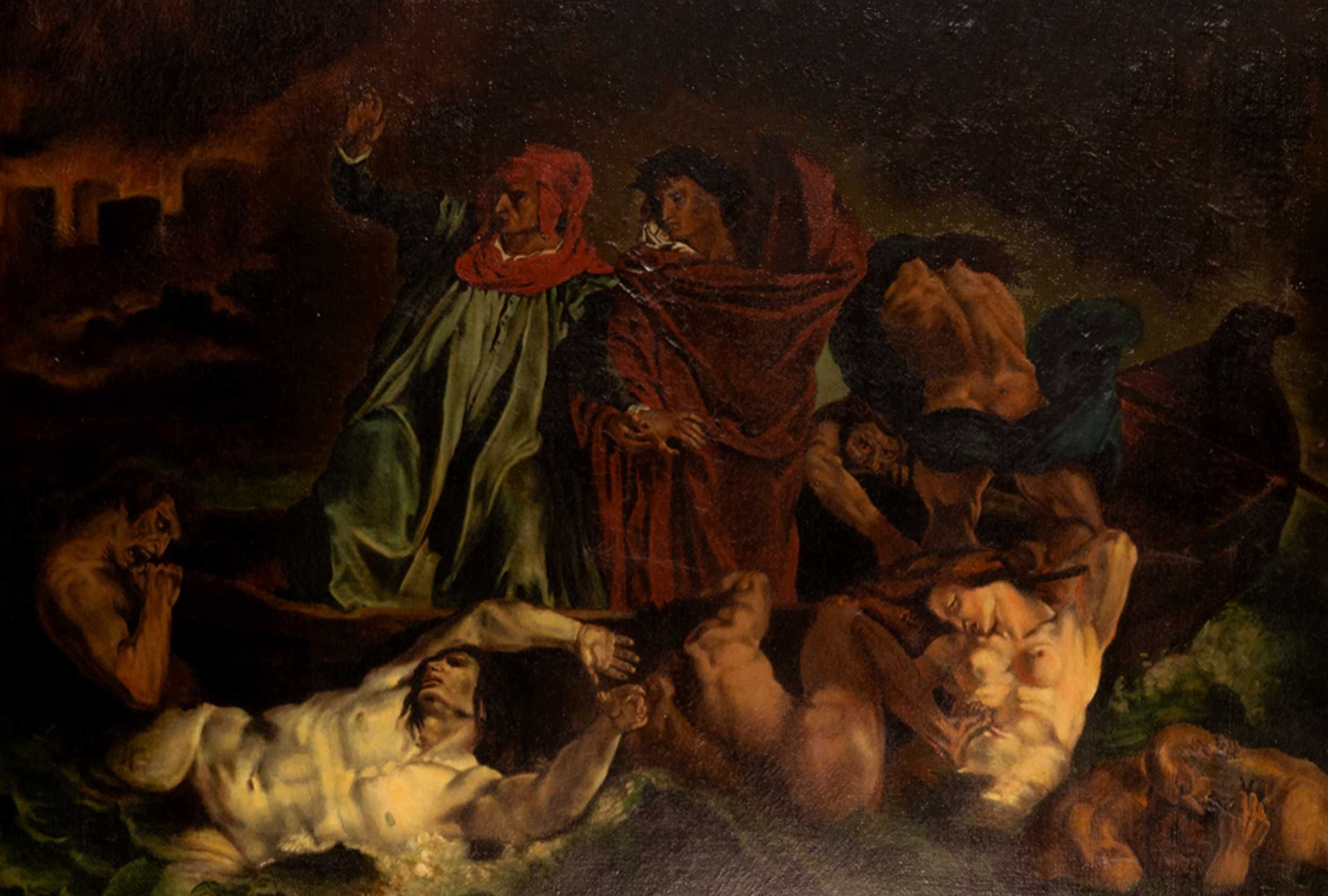 Pintura grande barco Romantismo | século XIX