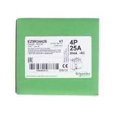 Дифреле шнайдер УЗО EASY9 EZ9R34425 4P 25A 30MА .Schneider Electric