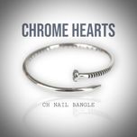Срібний браслет цвях Chrome Hearts Nail Bangle S925