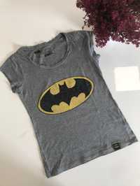 Reserved t shirt szary batman krótki rękaw S