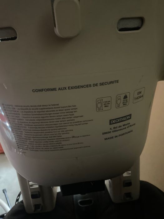 Cadeira de bicicleta