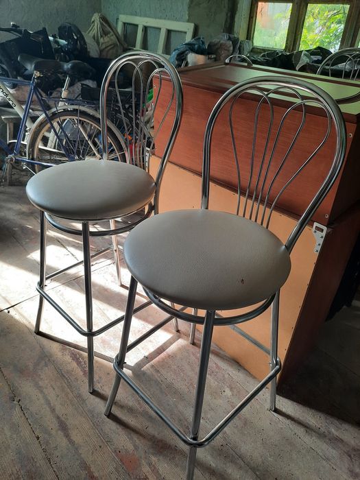 Krzesła barowe 3 sztuki