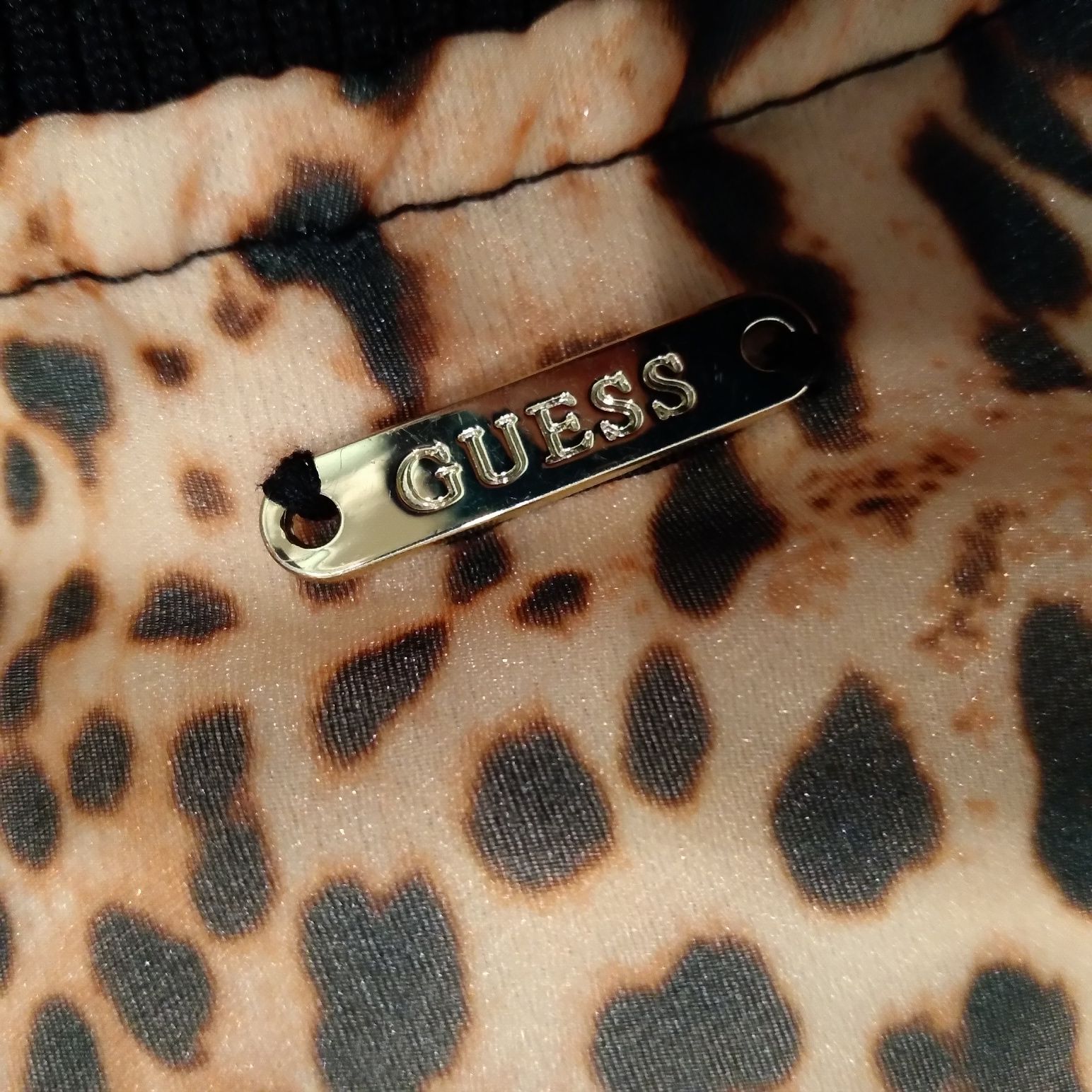 Guess bluza damska orginał wzór panterka xl
