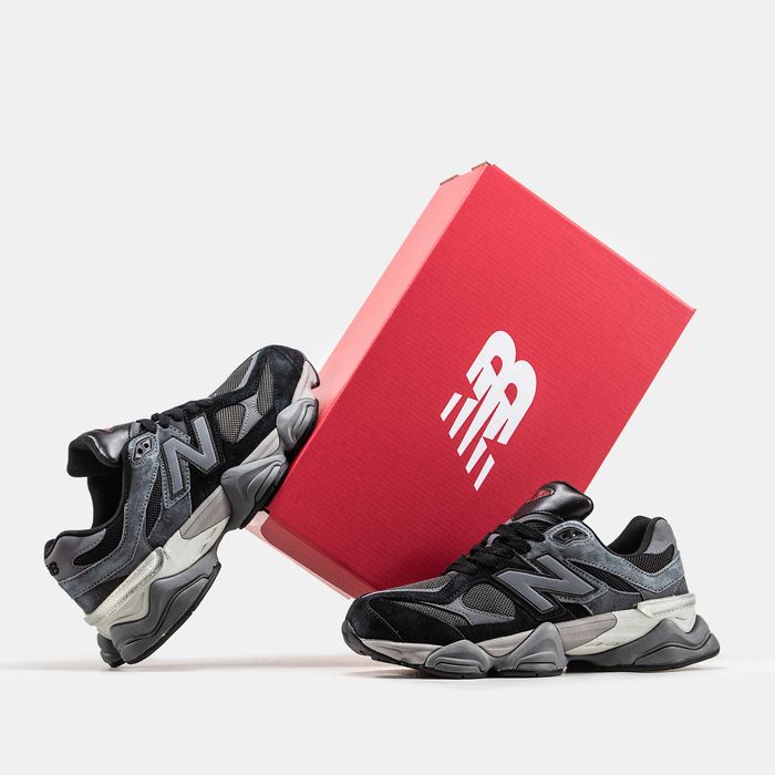 New Balance 9060 Black Grey 36-45р