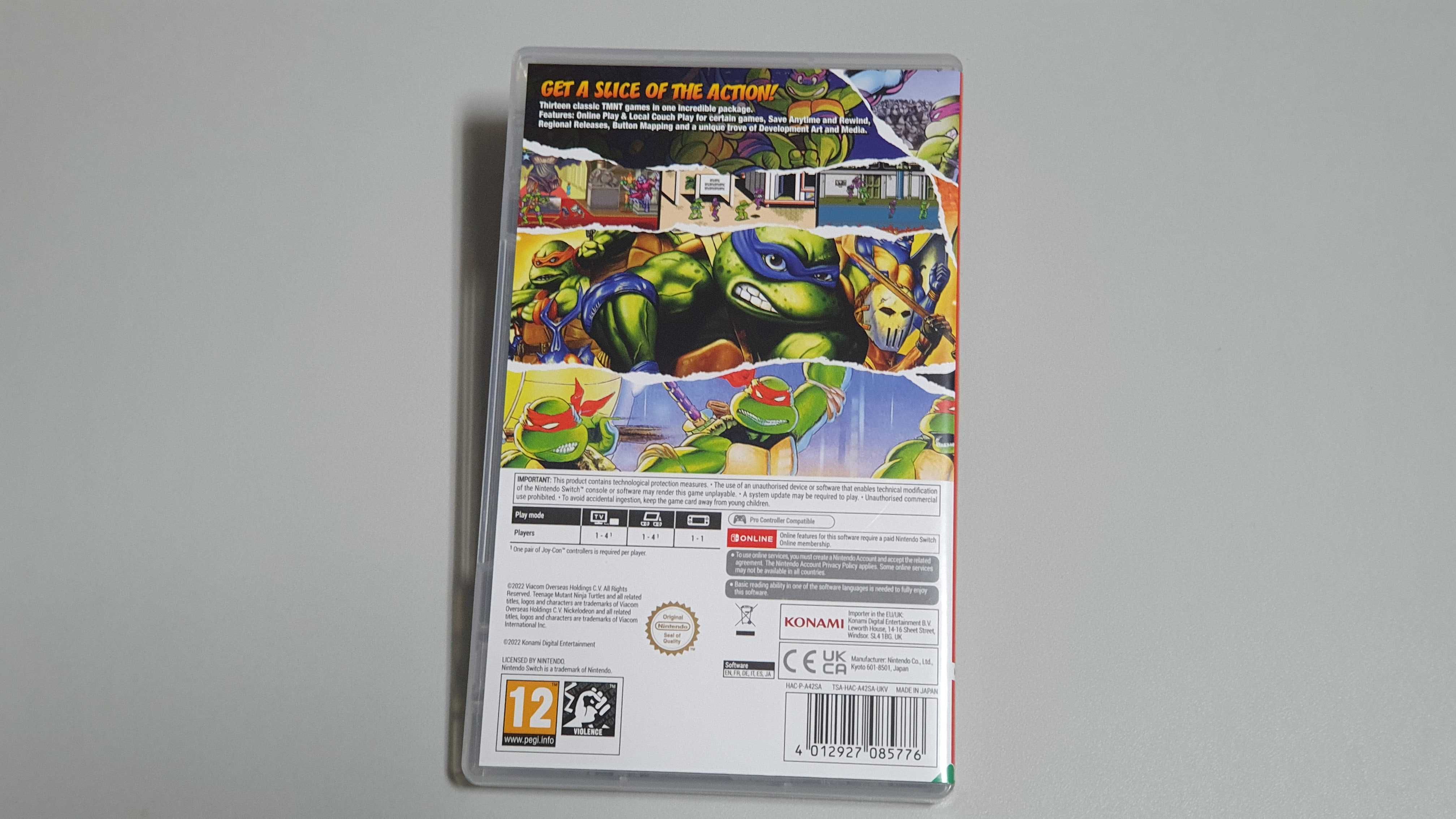 Teenage Mutant Ninja Turtles: The Cowabunga Collection (Switch)