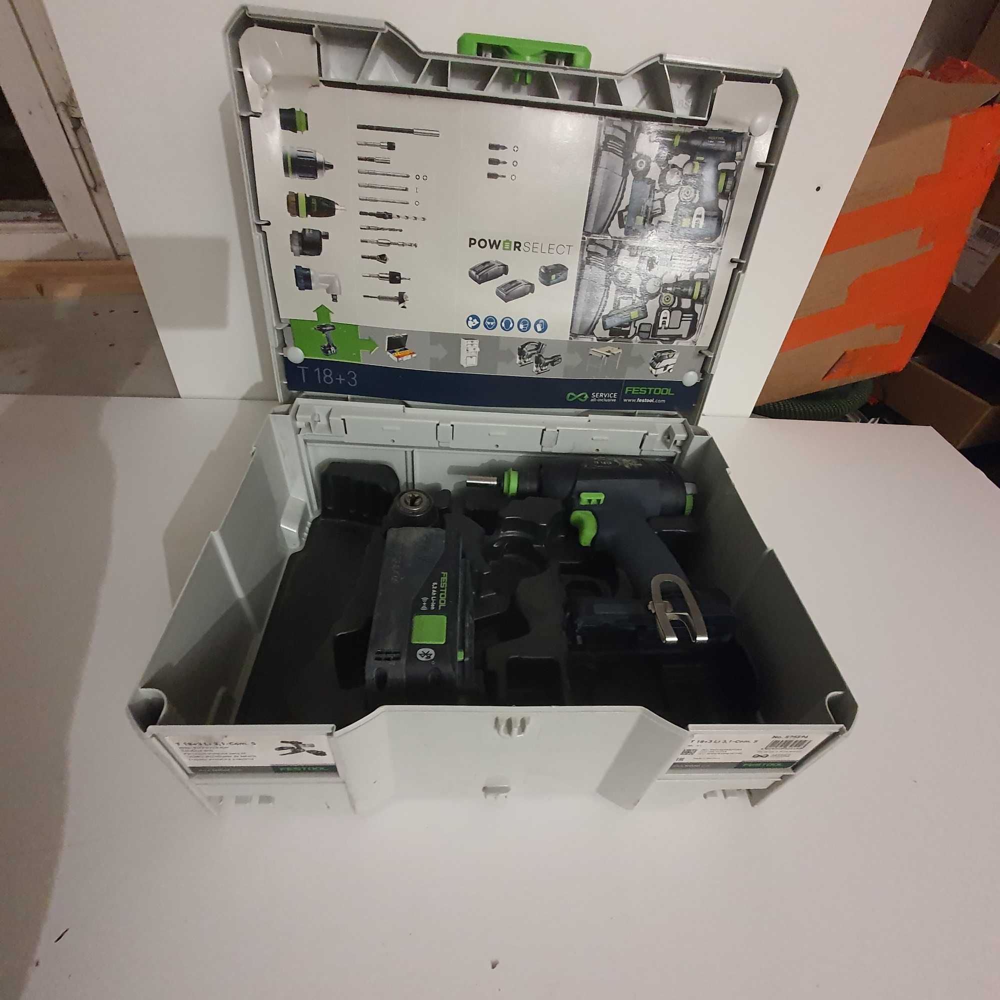 Wkrętarka Festool T 18+3 + bateria 5.2 Ah