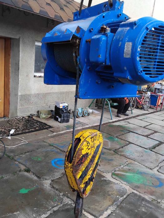 тельфер теліжка мостового крана 8 тонн 8000 кг Болгарський БАЛКАНКАР