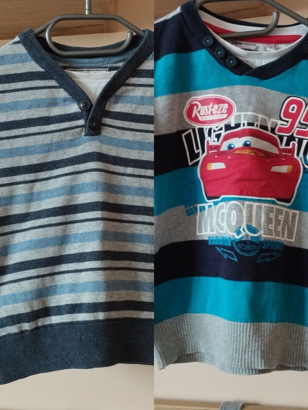 Dwie bluzki swetry McQueen 110