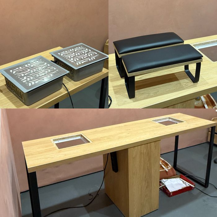 Стіл для манікюру та додаткове обладнення