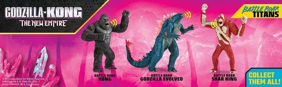 Godzilla x Kong 7 Battle Roar Godzilla Ґодзілла готова до бою 18 см