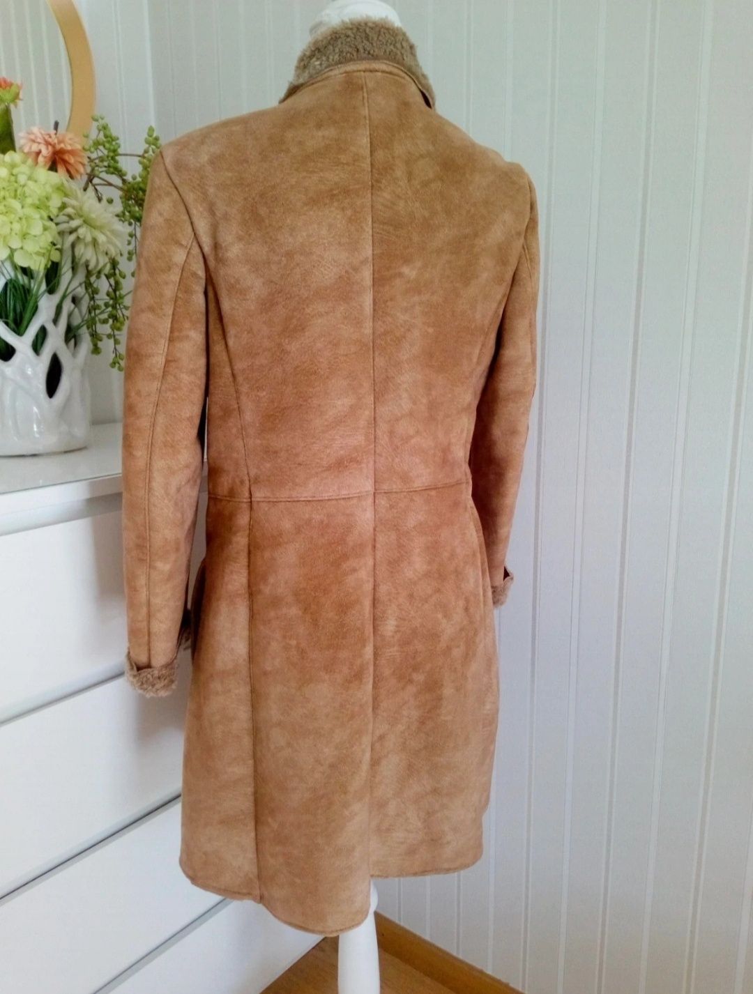 Casaco camel Zara