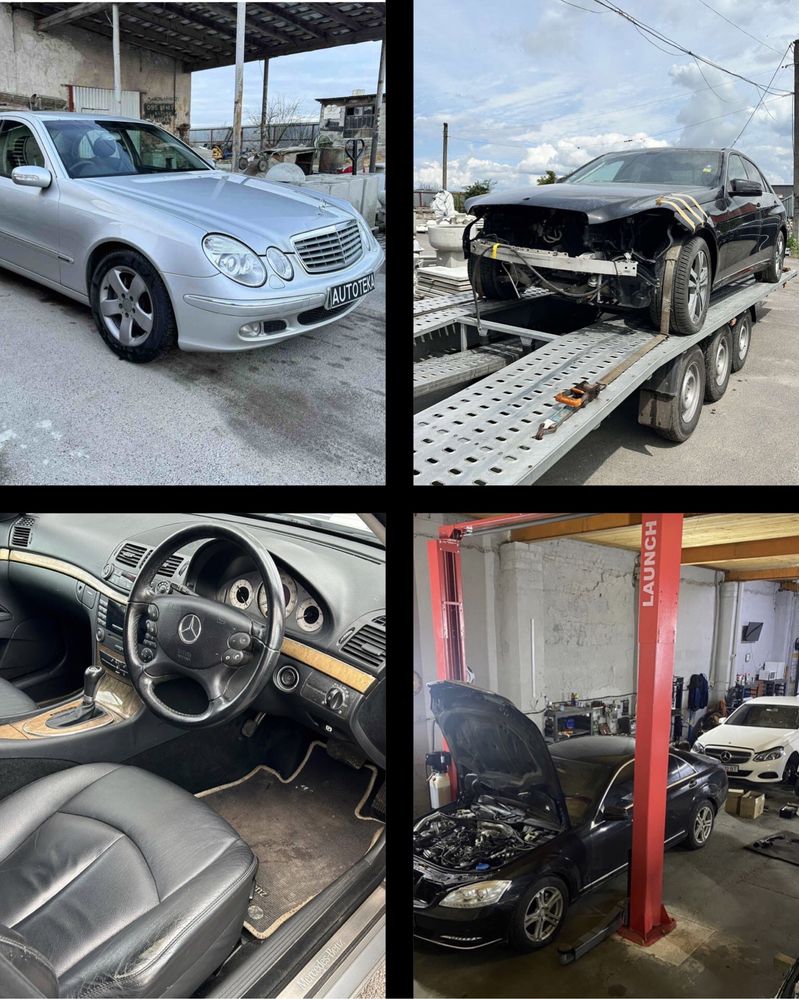 Актуатор блок підкрилок бампер туманка решітка Mercedes W211 W164