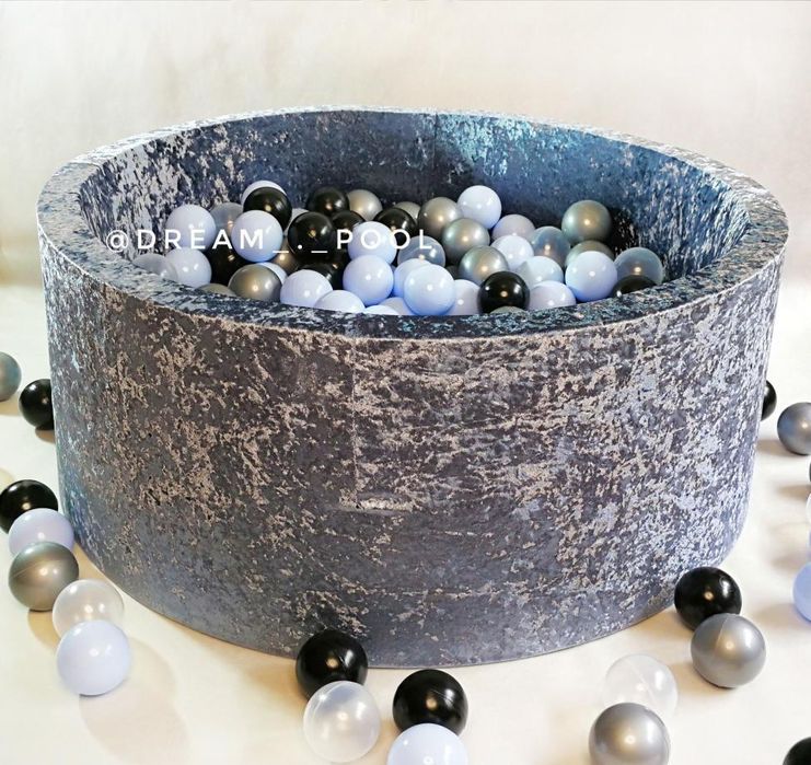 Детский бассейн с шариками и без,сухий басейн рожевий.Післяплата