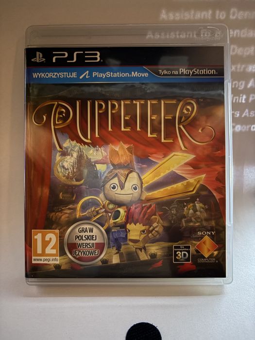 Puppeteer na konsolę Ps3 PL stan idealny