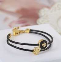 Tory Burch black браслет,ювелирная сталь(5шт)