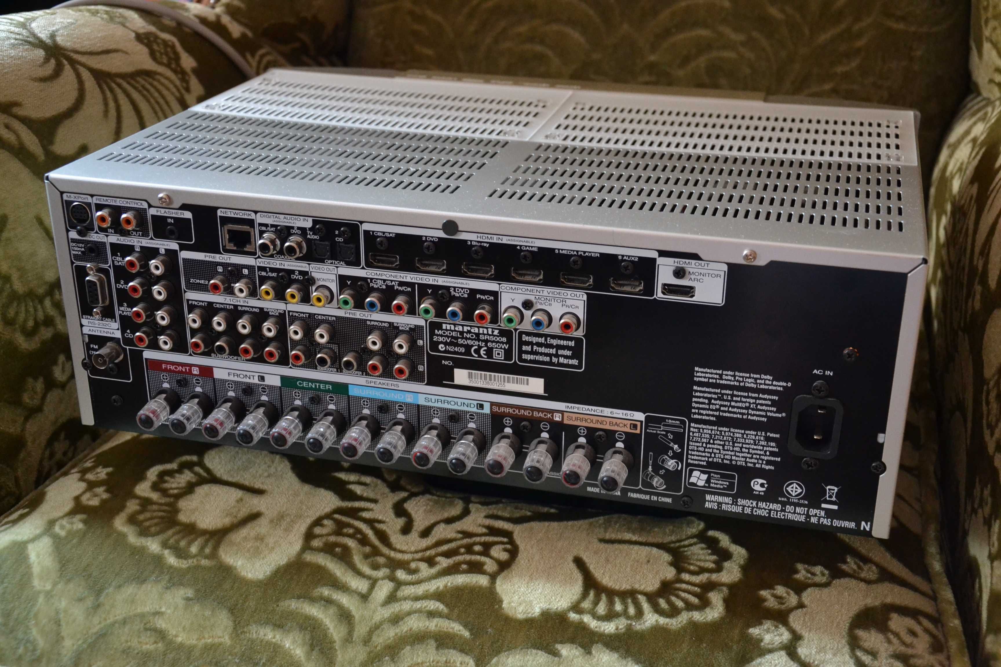 Amplituner MARANTZ SR-5008  z pilotem - bdb stan, sprawny