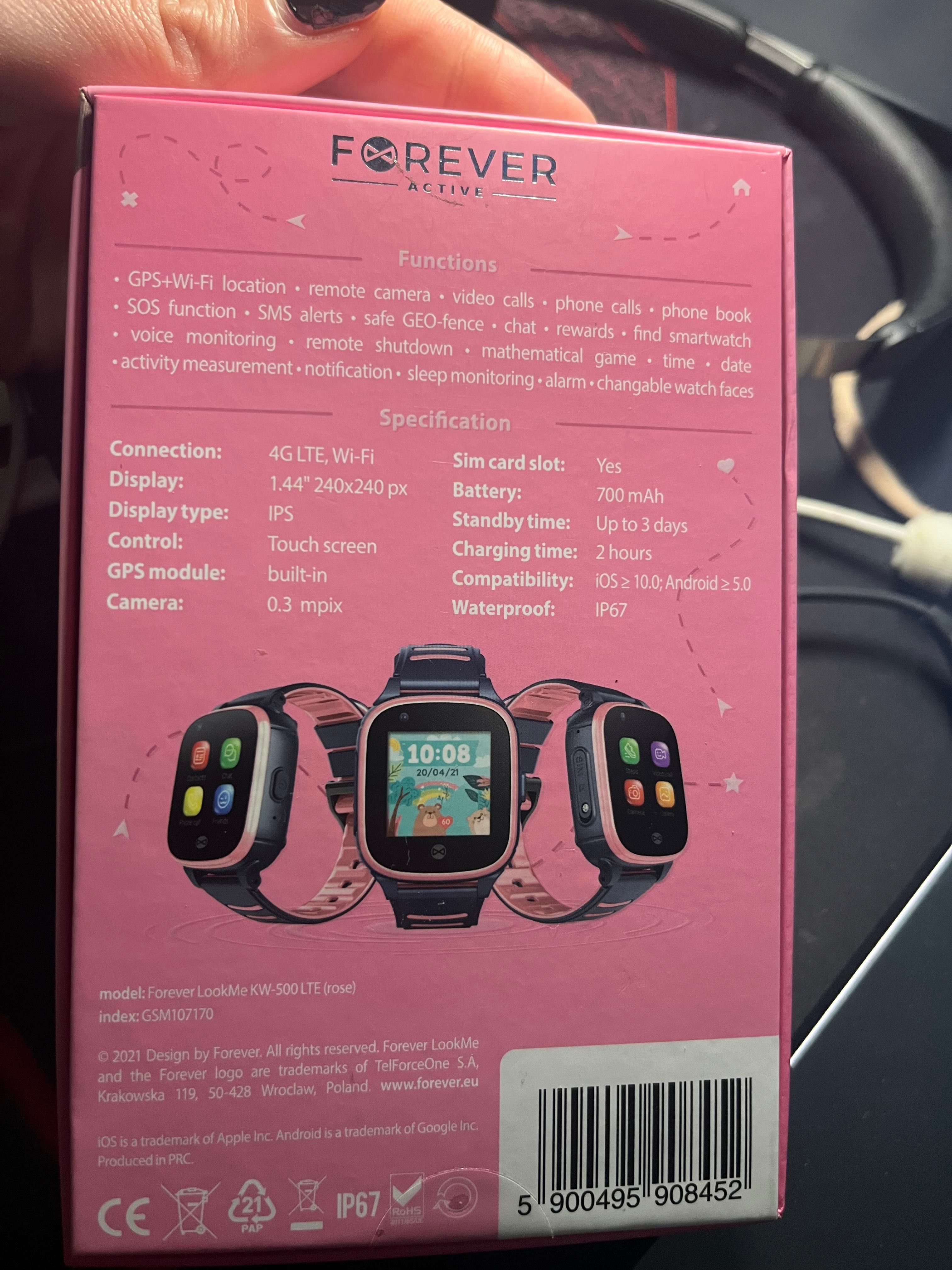 Zegarek dla dziecka kids watch GPS tracker można dzwonić sprawny
