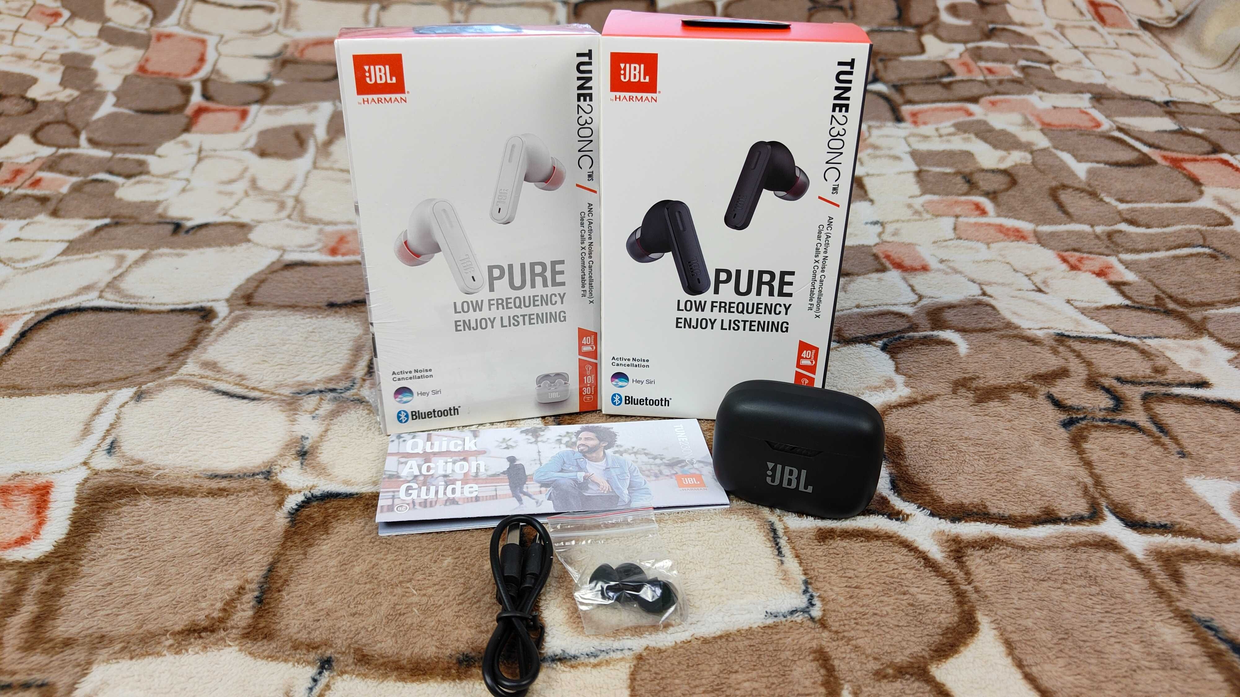 Наушники вкладыши беспроводные TWS JBL Tune 230 NC TWS Black