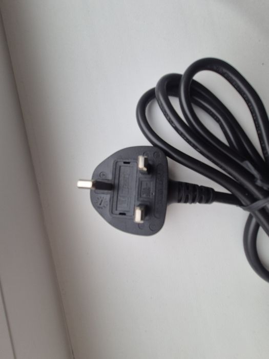 Kabel zasilający wtyczka angielska UK, oryginalnie z drukarki HP