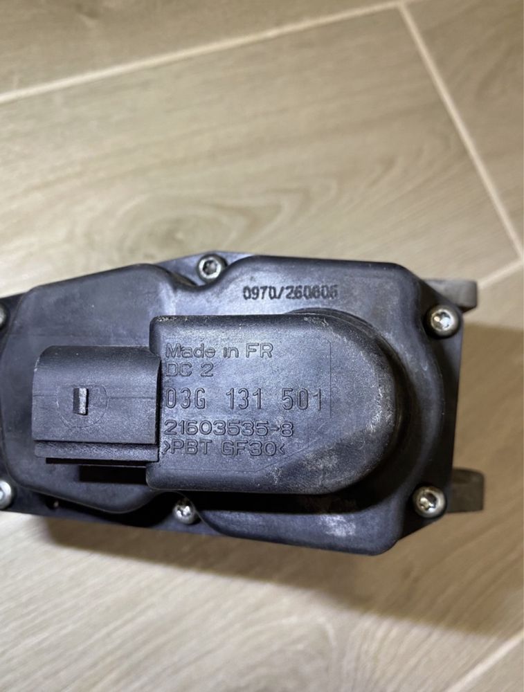 Клапан EGR рецеркуцяції відпрацьованих газів 03G 131 501 VW B6 2.0tdi
