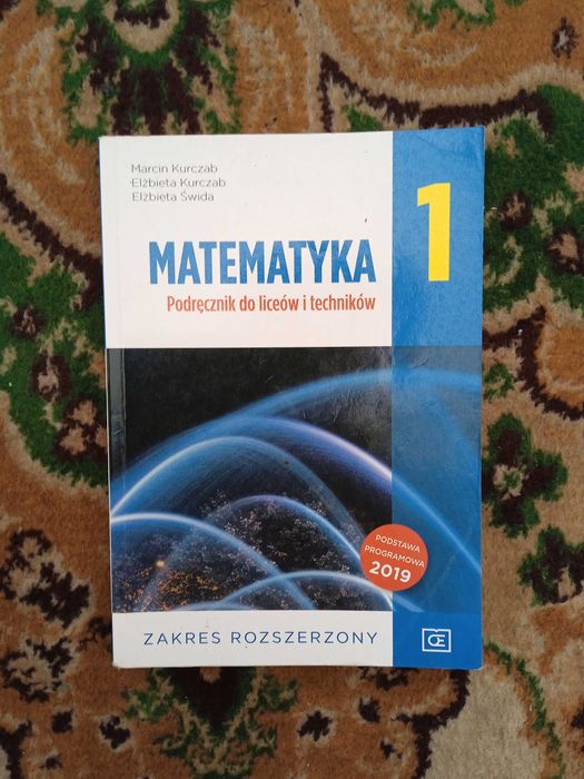 Matematyka 1 Podręcznik Wydawnictwo Pazdro Zakres Rozszerzony
