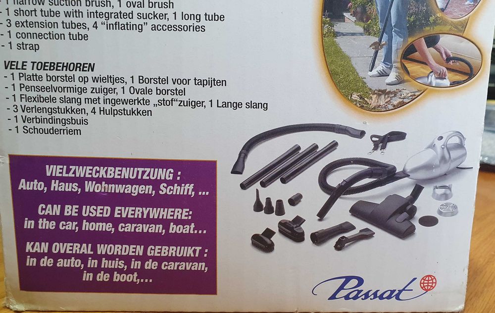 Aspirador / Soprador novo, na caixa