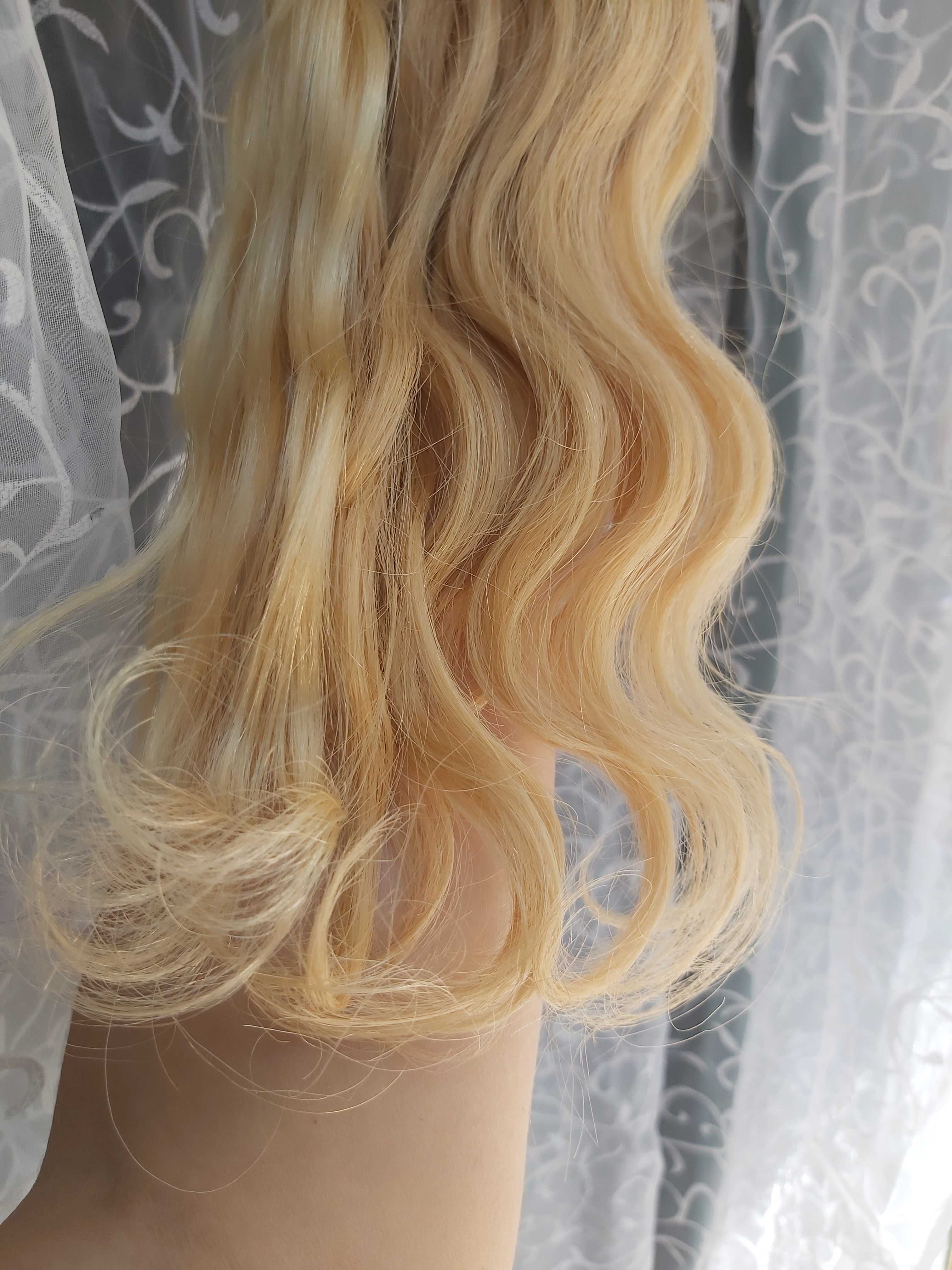 Nowe naturalne włosy blond #22 #613 bardzo jasny blond sloneczny