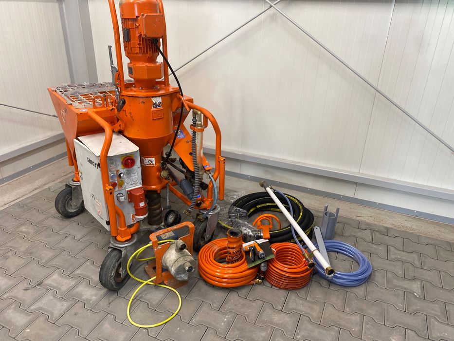 Agregat tynkarski PFT G4 smart  pompą wody + nowy osprzęt