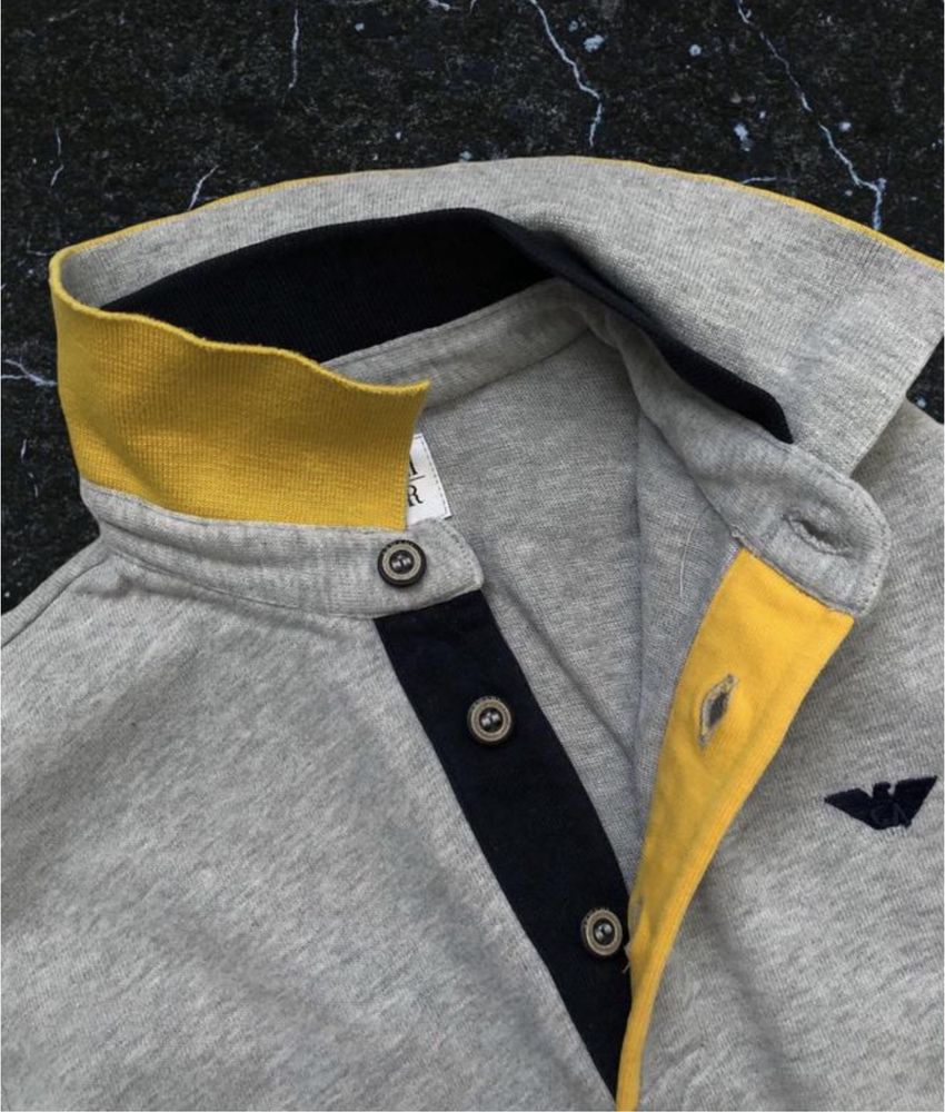оригінальний лонгслів, кофта Armani Junior на хлопчика 10 років