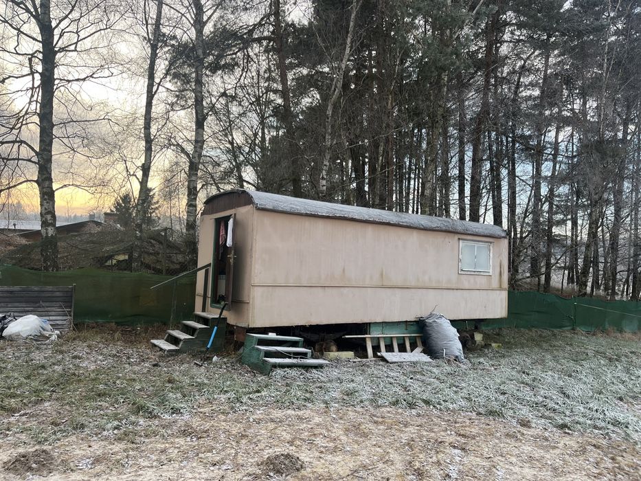 Barakowóz, przyczepa, barak, domek na budowe