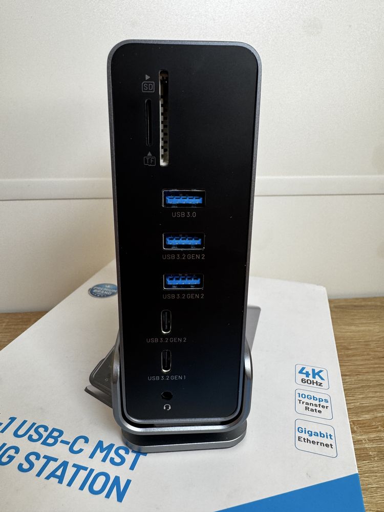 Нова ДОК-СТАНЦІЯ. Vention 15-в-1 USB-C MST Docking Station.