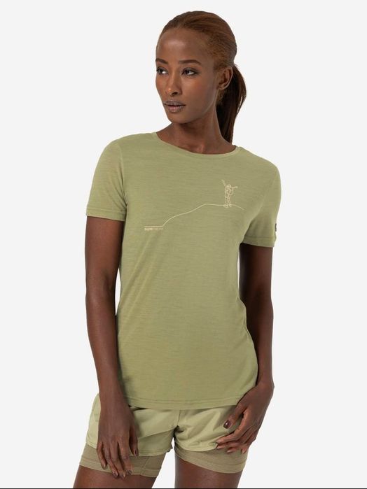 Super.natural icebreaker p.M/L оригінальна мериносова жіноча футболка