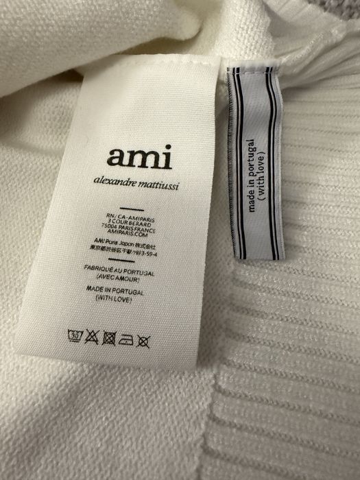 Sweater Ami Paris White